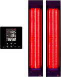 B-Ware Lot de 2 radiateurs infrarouges InfraROTmed 750 W + commande