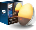 PHILIPS Eveil lumière appareil audio – HF3519/01, blanc