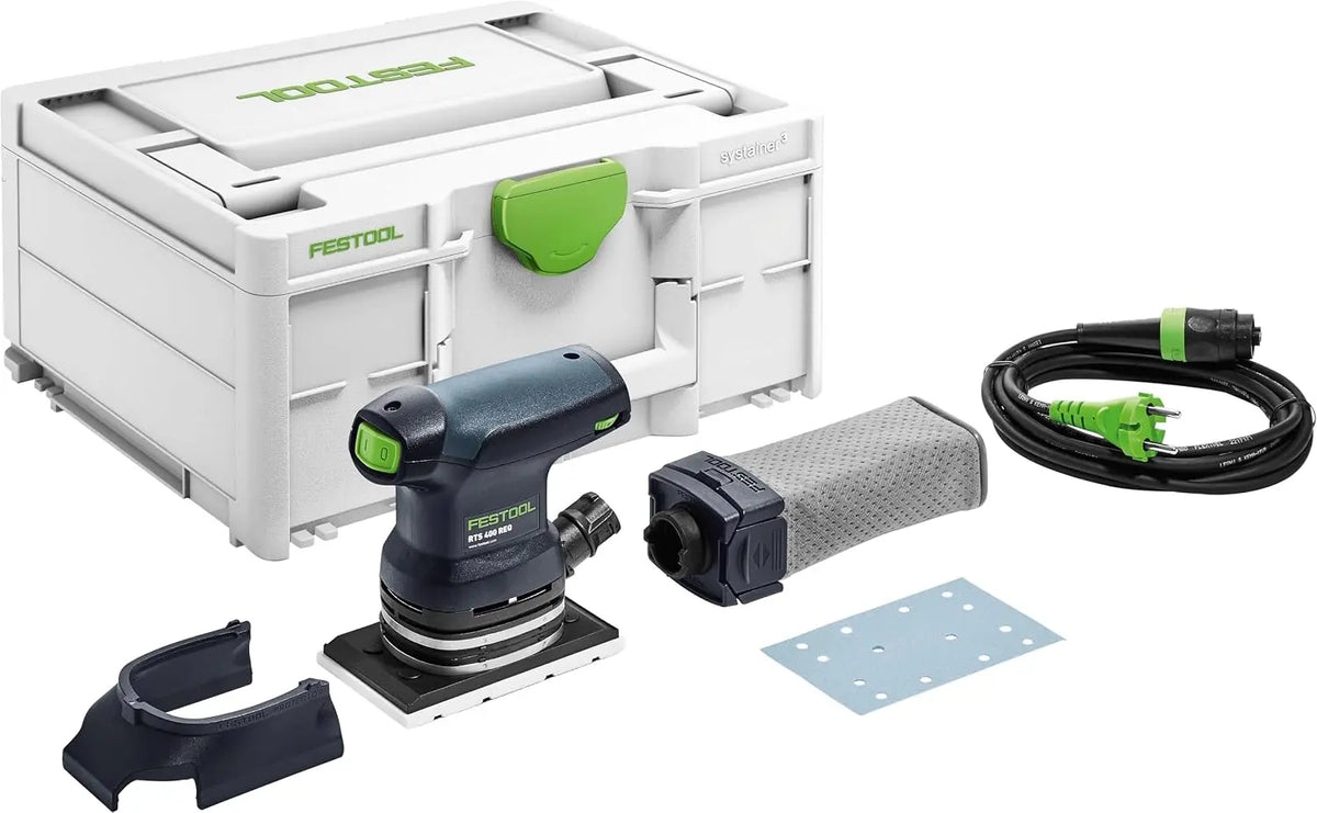 Festool Ponceuse vibrante RTS 400 REQ-Plus – 250 W, gris/noir