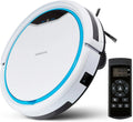 MEDION Aspirateur Robot avec Station de Recharge MD19900 Navigation Intelligente – gris/noir/blanc