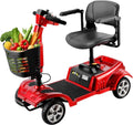 ByteTecpeak Z02 Scooter électrique pliable véhicule électrique – 12 Ah, gris/noir/rouge