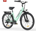 HillMiles Vélo Électrique Adulte 26' – 13 Ah, gris/noir