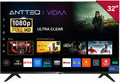 Antteq L32-AVF3N1 2K/FHD téléviseur connecté 32 Pouces 80cm – noir
