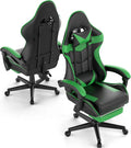 Huracan Chaise pour le jeu Ergonomique avec Fonction Massage – vert