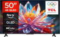 TCL 50T6C 50' QLED 4K HDR téléviseur – HDR10, noir