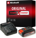 Einhell Original Starter Kit PXC 2,5 Ah – noir/rouge/gris
