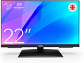 Cello C2224SH 22' haute définition LED téléviseur avec Rahmenlos Triple Tuner DVB-C/-S2/-T2 Pitch Perfect – 49 W, noir