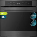 Cecotec Four encastrable Pyrolytique 60cm Bolero Hexa P506000 Matt A+. 3400W – 81 L, gris/noir