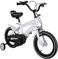 Vélo Enfant 14 Pouces réglable en Acier au Carbone Vélo pour Enfant garçon Fille avec Roues – gris/noir
