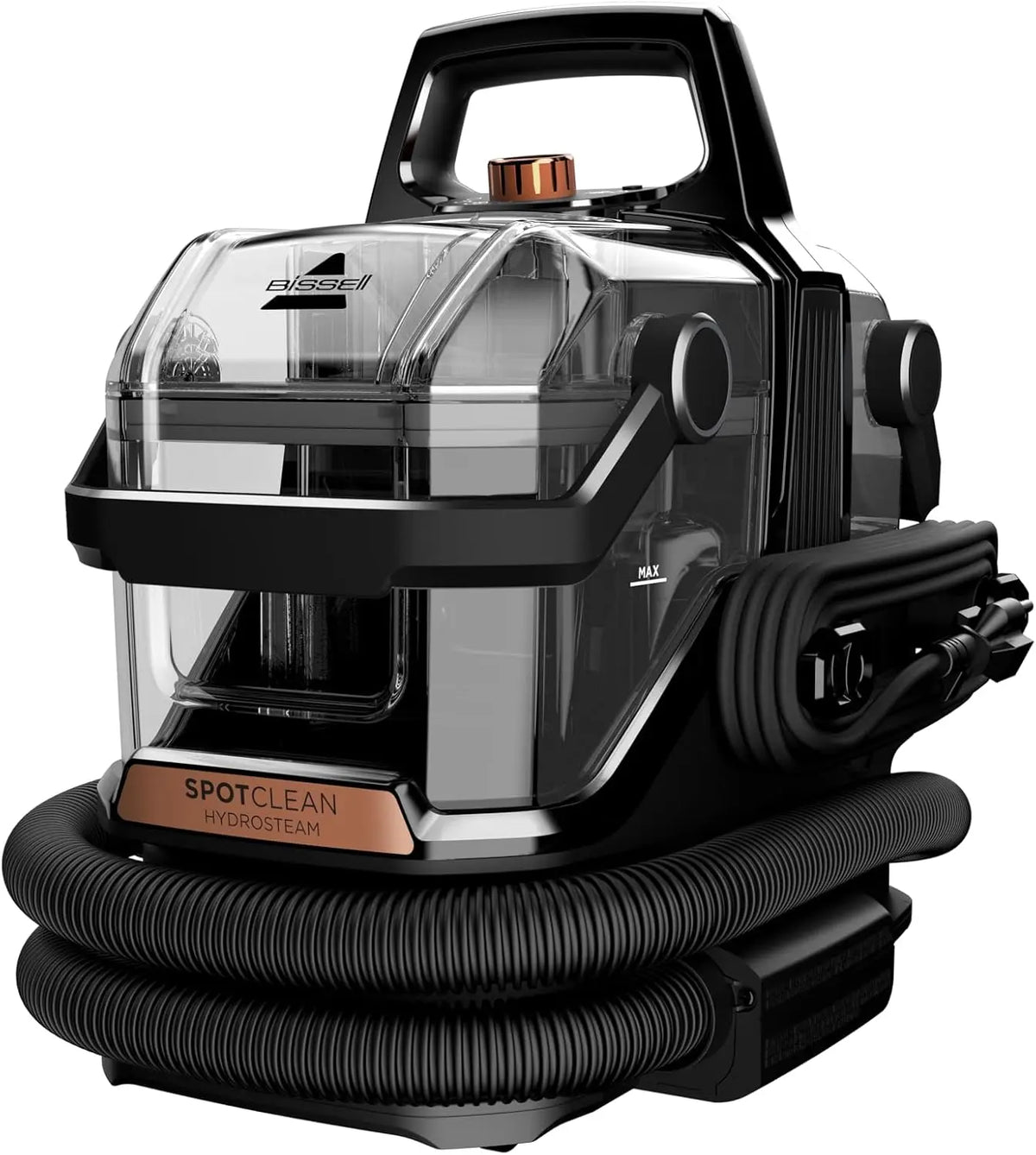 SpotClean HydroSteam Pro - Détacheurs à eau appareil de nettoyage – noir/gris