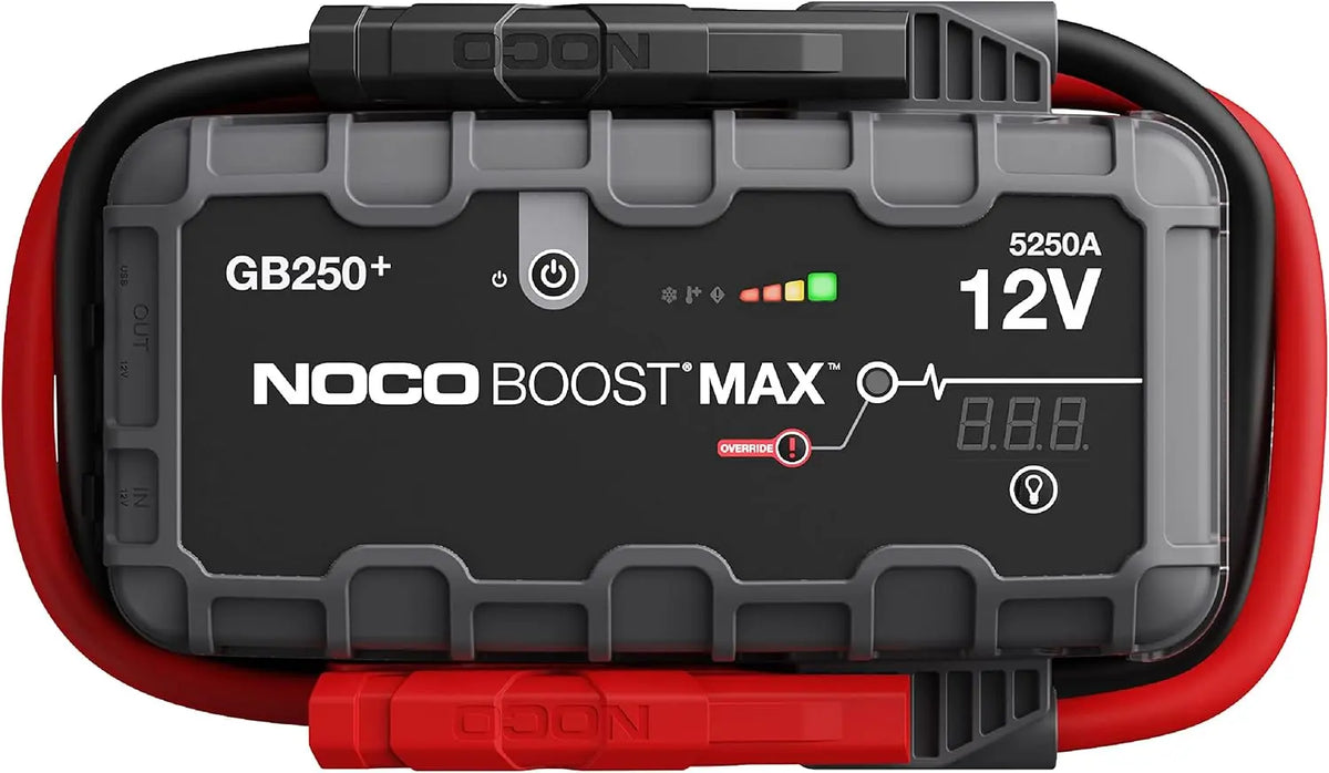 NOCO Boost Max GB250 12V 5250A UltraSafe Booster Batterie – noir/gris