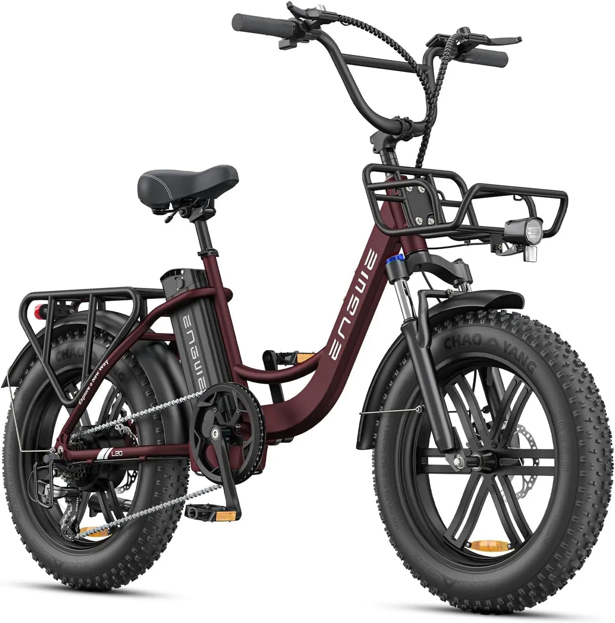 ENGWE Velo Electrique Homme et Femme,126KM Max – 250 W, 13 Ah, gris/noir