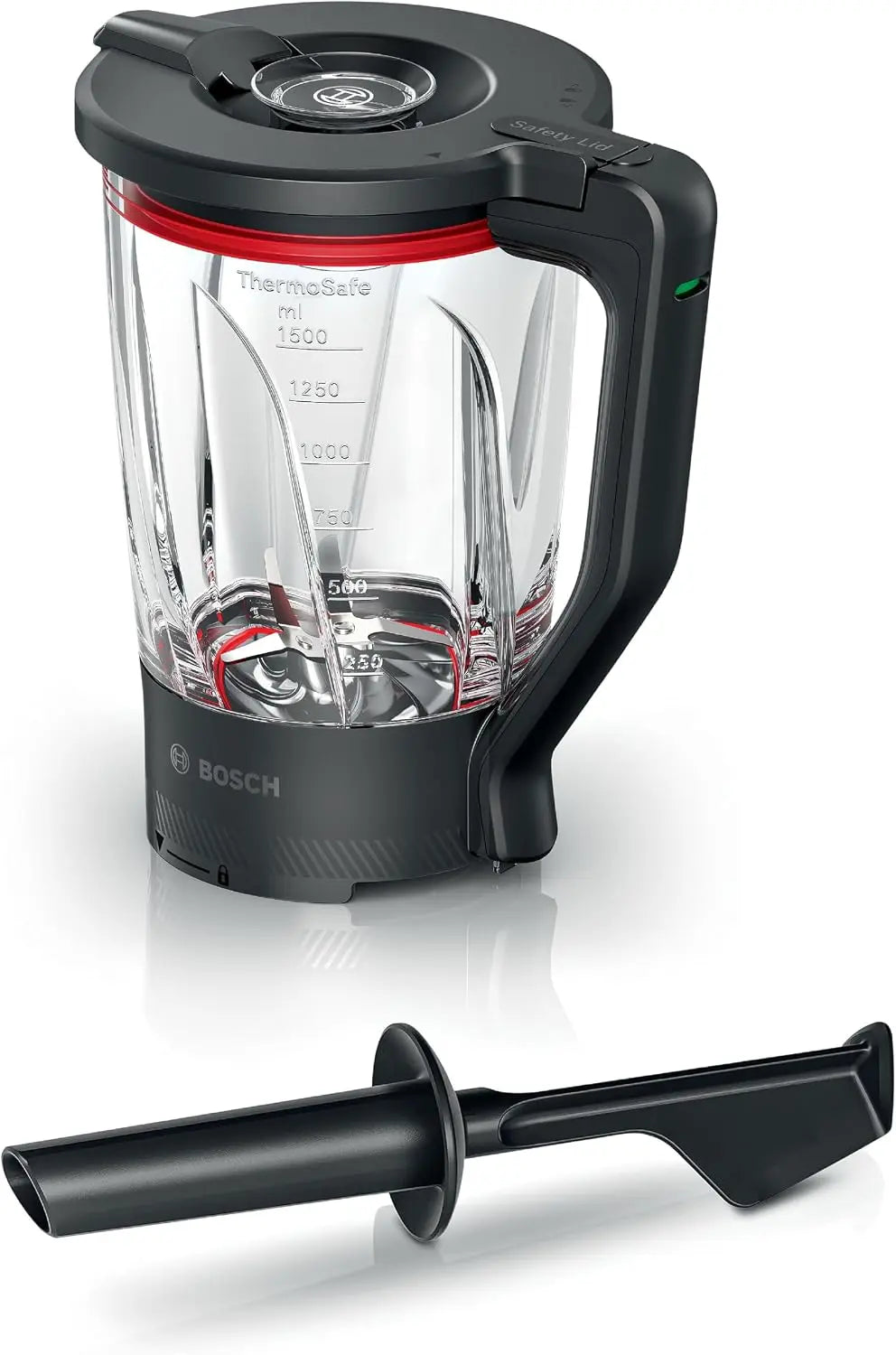 Bosch MUZS6MX - Blender en verre ThermoSafe mixeur – gris/noir