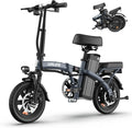 URLIFE Vélo Électrique Pliant – 250 W, 5 Ah, gris/noir
