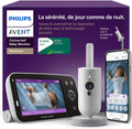 AVENT Philips Babyphone vidéo connecté HD écran – SCD973/26, noir