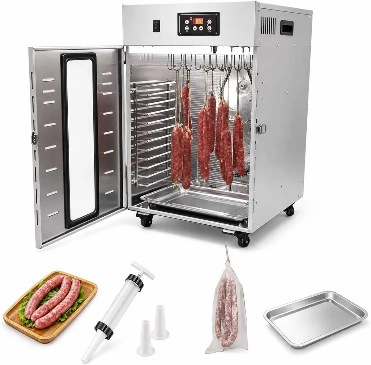 Séchoir À Viande Dry Ager – 800 W / 1000 W, gris