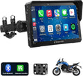 Carpuride W702 Pro Moto Carplay Écran avec Interphone Fonction 7 Pouces – bleu/noir/gris