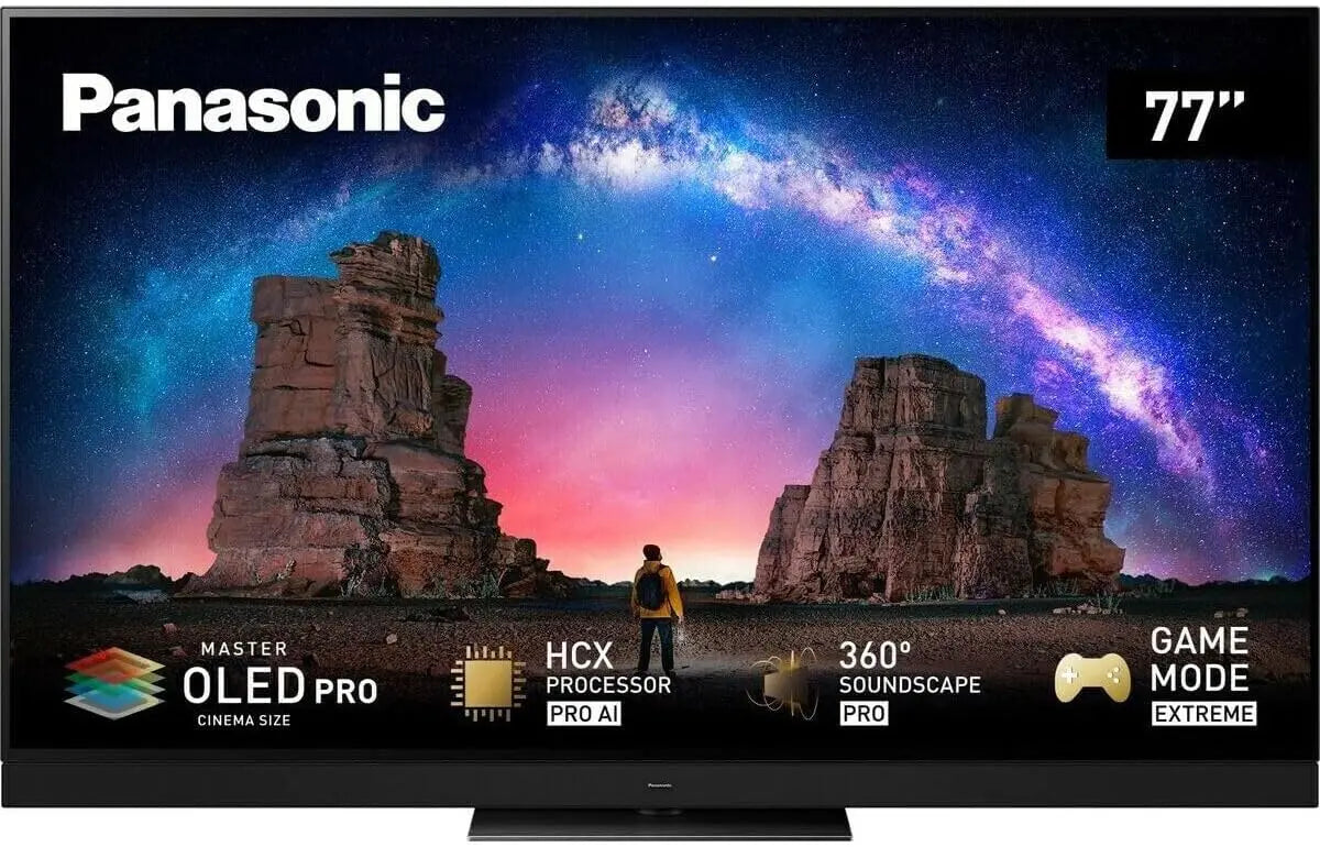 TV téléviseur OLED Panasonic TX 77MZ2000E 195 cm 4K UHD téléviseur connecté Noir – 100 Hz