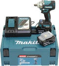 Makita Boulonneuse à chocs 18V LXT 1/2' 330 Nm 2x5,0 Ah - MAKITA DTW300RTJ – bleu/gris