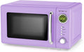Micro-ondes violet 700 W - 20 litres - Design rétro - Emerio MW-112141.4 lilas – four à micro-ondes