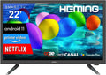 Heming téléviseur connecté 22' Android 11 – 13 kWh, noir