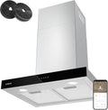 Ciarra Hotte Aspirante 60cm Classe A+++ 706m³/h Murale - CBCS6102 – 85 W, gris/noir