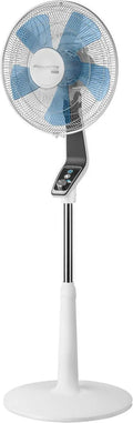 Rowenta Turbo Silence Extreme ventilateur sur pied – VU5640, gris/bleu