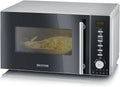 SEVERIN Four à micro-ondes 20 L – 1350 W, noir/argenté