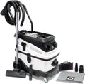 WilTec Aspirateur Eau et poussière - 1600 W/capacité 30 L - Triple étape de Filtration & Fonction – gris/noir