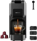 Cecotec Machine à Café Capsules Express FreeStyle Compact noir Art Elite. 1350W – 800 ml