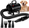 Sèche-Cheveux pour Chien 4,3CV/3200W avec 3 Niveaux de Température – noir/gris