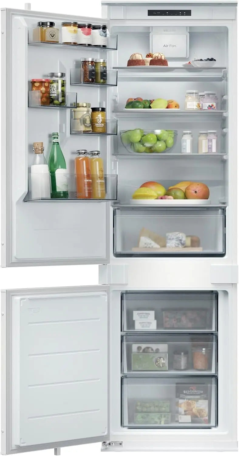 CANDY Réfrigérateur combiné encastrable Low Frost 268 L – CNBQL3518EV/L, 177 x 54 x 55 cm, gris