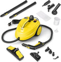 GOPLUS Nettoyeur Vapeur 2000W – 1,8 L, gris/jaune/noir