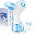 Irrigateur Nasal Nettoyeur Nasal Électrique Double Réservoir – 1400 mAh, bleu/blanc