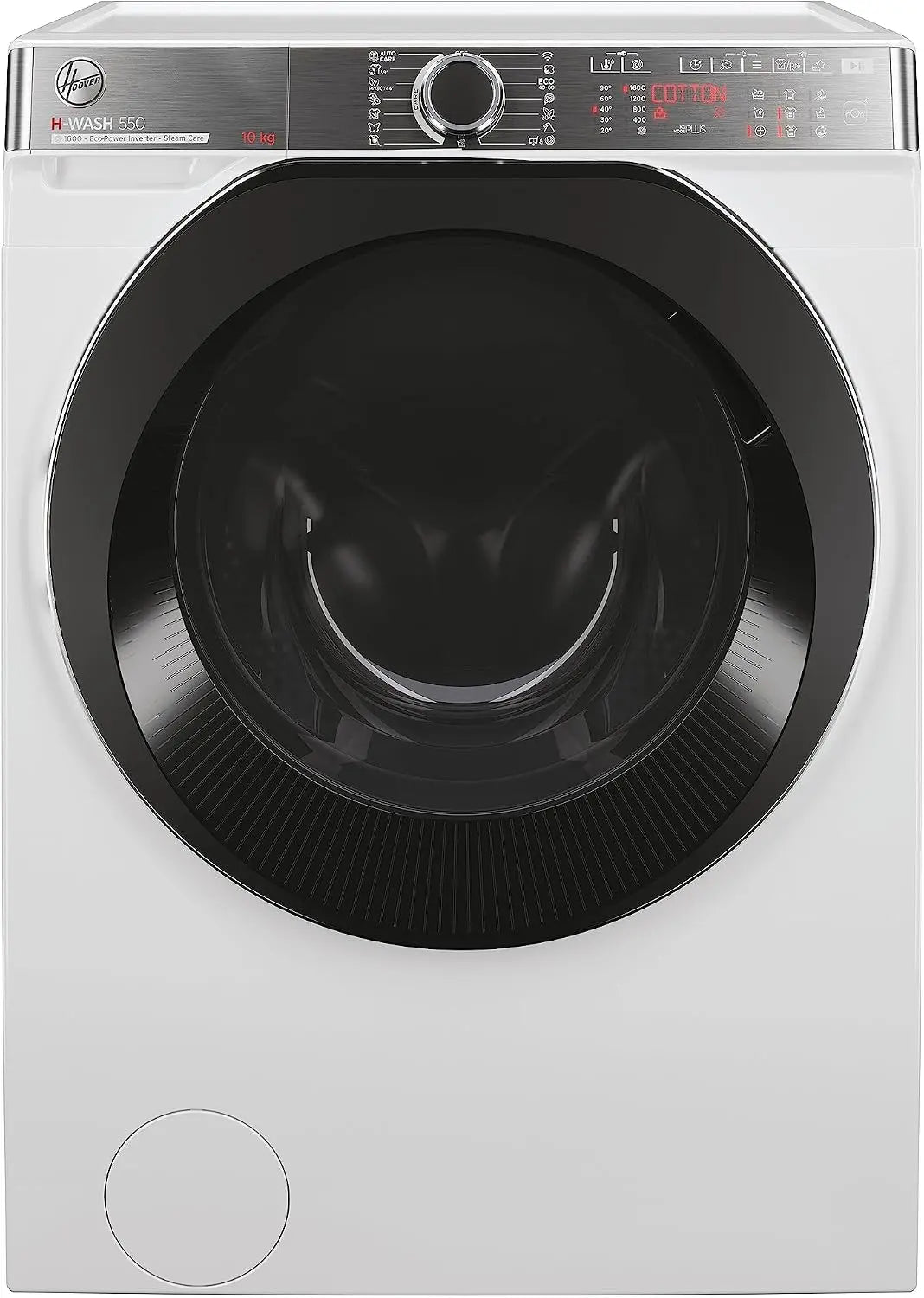 Hoover H-WASH 550 H5WPB610AMBC/1-S Machine à laver/Classe d'efficacité énergétique A Puissance d'essorage – 51 litres, 51 kWh, noir/gris