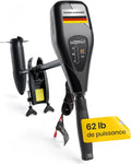 Miganeo Moteur Électrique Bateau TRS 62 lbs – 696 W, 120 Ah, gris/noir
