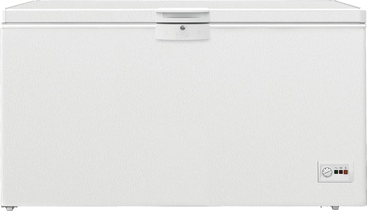 Congélateur Coffre 155.5cm 451l - HSM46740 – 86,0 x 155,5 x 67,5 cm, gris