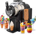 Slush Machine a Granita,2L machine a glace Machine à Slush machine à granité avec écran LED – gris/noir/orange