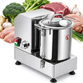 Hachoir À Viande Et Légumes 1800W Robot Cuisine Acier INOX – 15 L, argenté