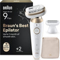 Braun Epilateur Electrique Femme Silk Epil 9,9-041 3D – blanc