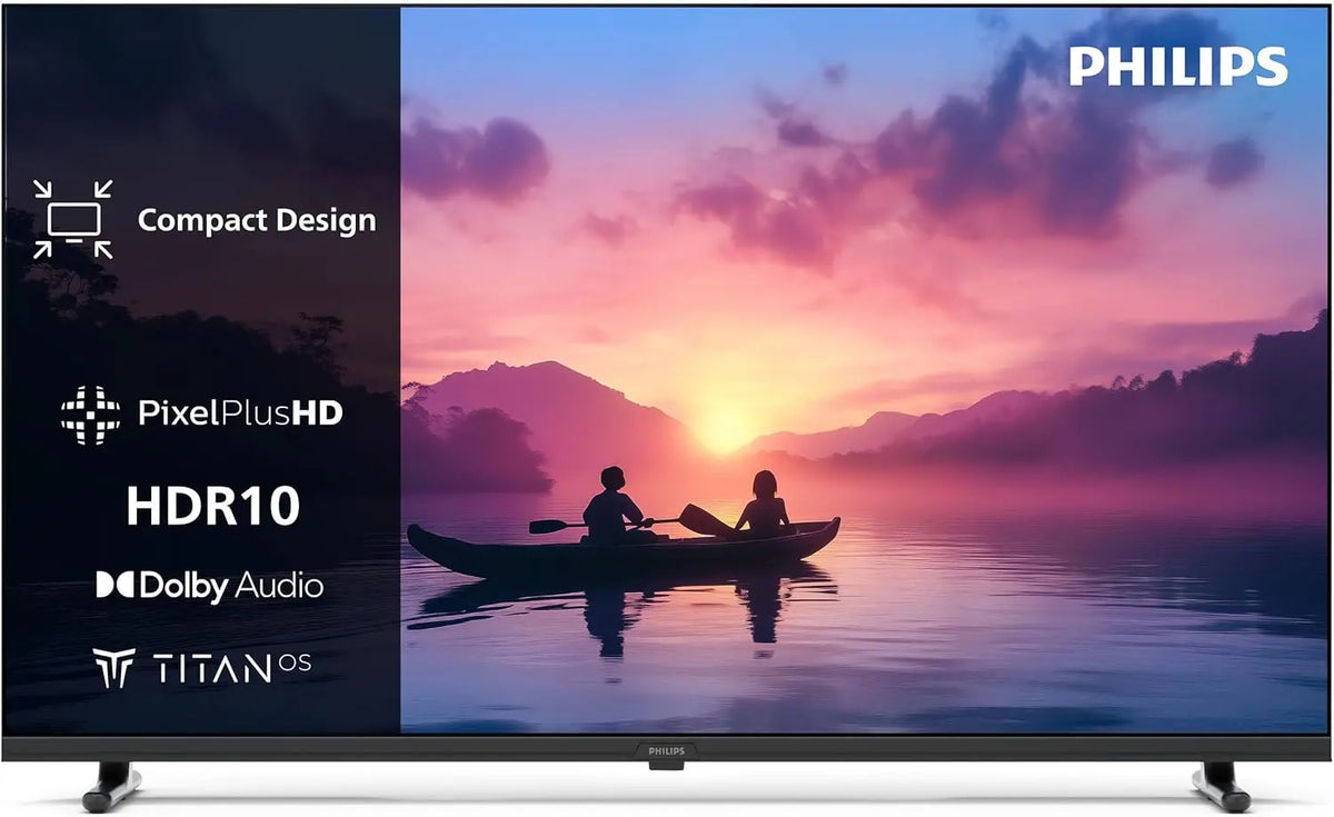 PHILIPS 24PHS6000 HD LED téléviseur connecté - Écran 24 Pouces avec Pixel Plus – noir