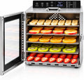 Vita5 Nobel S Déshydrateur Alimentaire Inox 6 Plateaux LED 400W – argenté