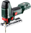 Metabo ST 18 L 90 Scie sauteuse sans fil 601047850 sans balais – sans batterie, gris/noir/vert