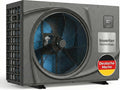 Poolomio Pompe à chaleur pour piscine 30-45 m³ NET Inverter 08 à 7,6 kW – 000 l, gris/noir