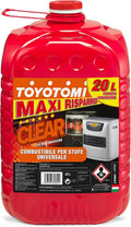 Toyotomi CLEAR20L Ultra Inodore appareil de chauffage – rouge/orange