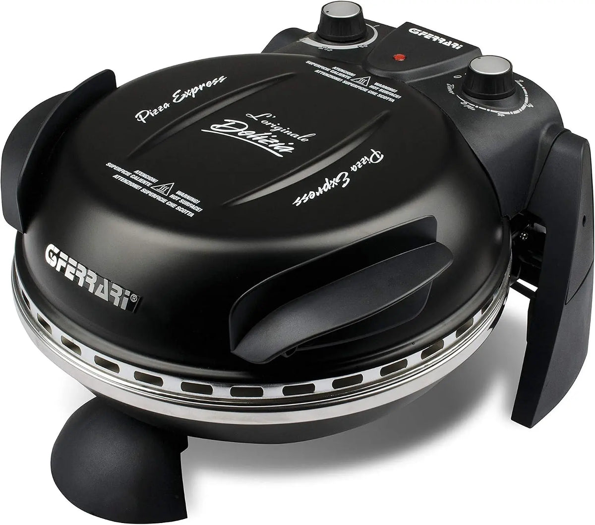 G3 Ferrari G10006 Pizza Express Delizia four à pizza – 1200 W, 50 Hz, noir