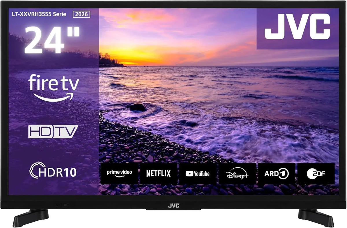 JVC Fire téléviseur LT-24VRH3555 2026 Fire téléviseur – noir