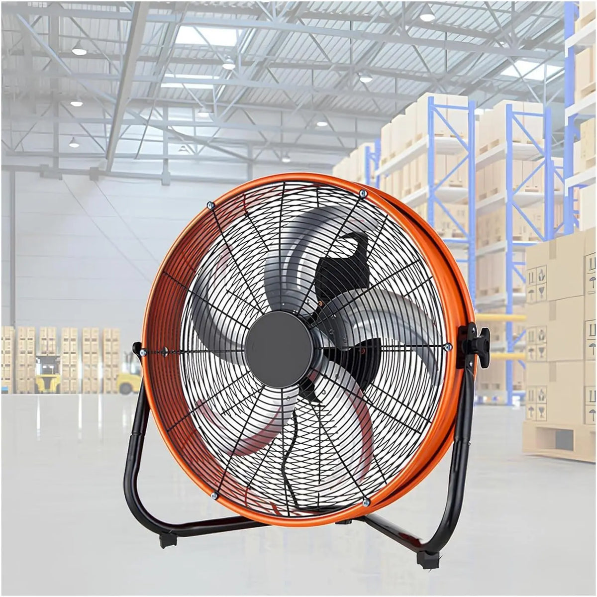 Brasseur d'Air Industriel de Sol 45cm ventilateur – gris