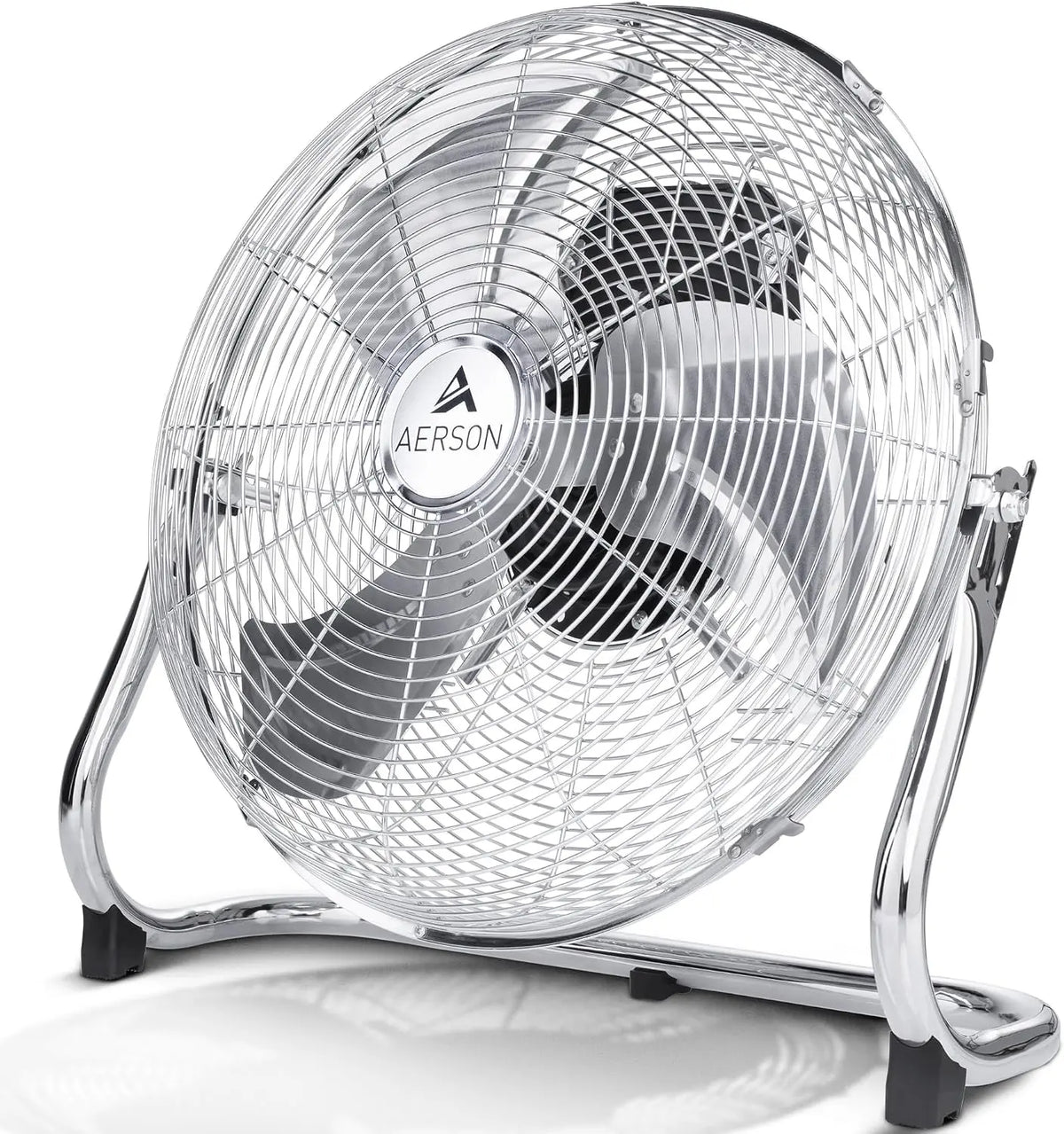 TRESKO AERSON Ventilateur de Sol 60 cm – 200 W, gris