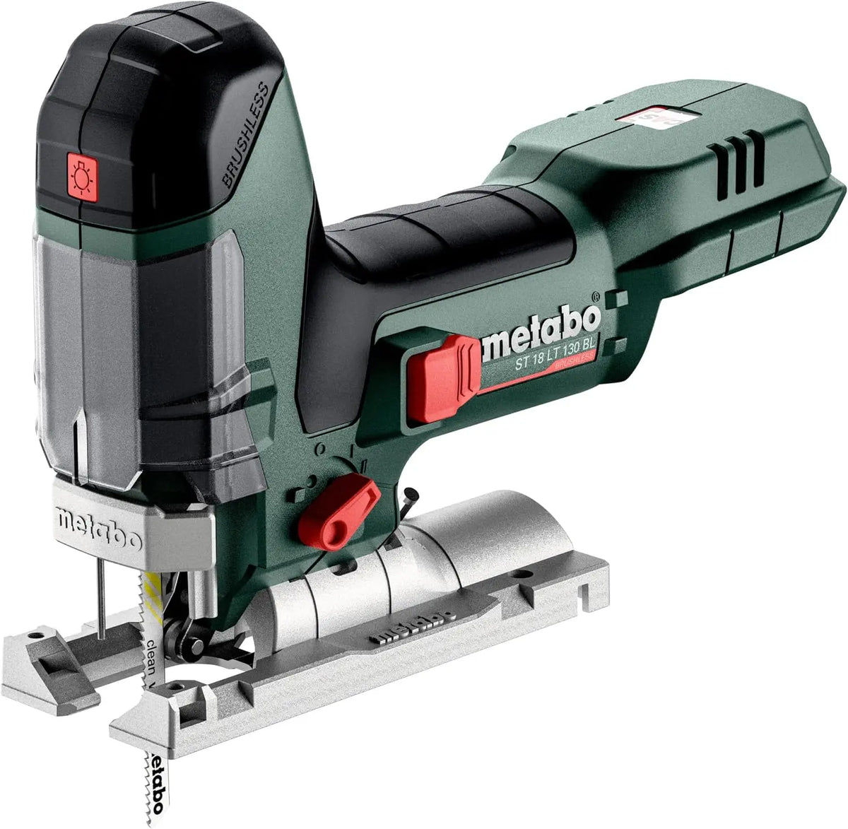 Metabo ST 18 LT 130 BL Scie sauteuse sans fil 601054850 sans batterie rechargeable 18 V Nombre – gris/noir